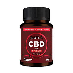 Канабідіол, CBD Gummies, Biotus, 50 мг, 30 желейних ведмедиків