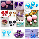 Сережки пусети, фото 2