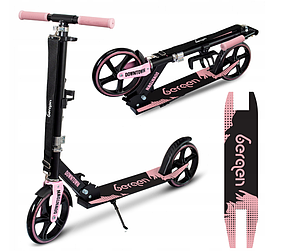 Дитячий самокат двоколісний Bergen Downtown рожевий