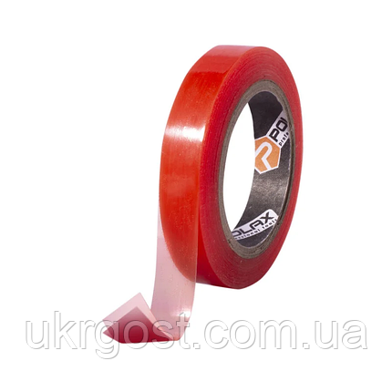 Стрічка двостороння клейка Polax швидкої фіксації 10 мм х 5 м (101-144), фото 2