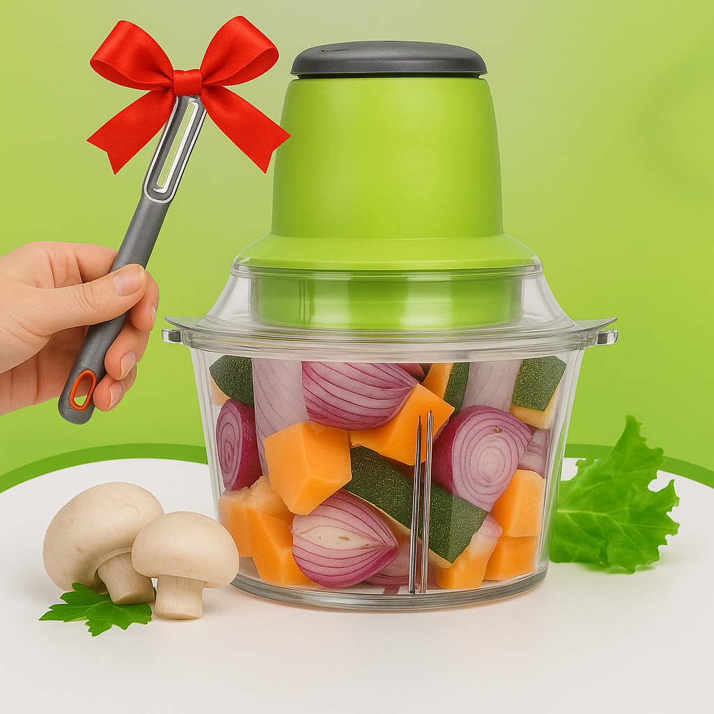 Універсальний подрібнювач vegetable mixer grant блендер Блискавка, фото 1