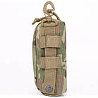 Чохол-футляр для тактичних окулярів Мультикам. Чохол жорсткий для окулярів із карабіном і Molle, фото 8