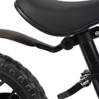 Дитячий балансувальний велосипед 2+ легкий дитячий велосипед 12" колеса + плечовий ремінь чорного кольору Kruzzel 25767, фото 5