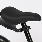 Дитячий балансувальний велосипед 2+ легкий дитячий велосипед 12" колеса + плечовий ремінь чорного кольору Kruzzel 25767, фото 9