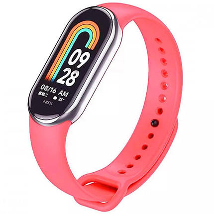 Ремінець для фітнес-браслета Xiaomi mi band 8/9 Ultra pink, фото 1