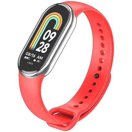 Ремінець силіконовий для фітнес браслета Mi Band 5/6/7 Темно-бірюзовий, фото 1