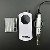 Професійний фрезер Мокс IX10 (на акумуляторі 2000mAh) на 35 Вт. - 45000 об./хв. Білий, фото 7