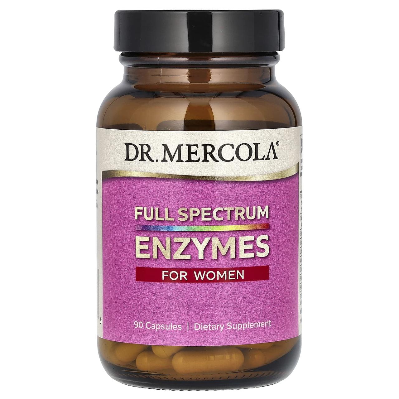 Ферменти повний спектр для жінок, Full Spectrum Enzymes, Dr. Mercola, 90 капсул, фото 1