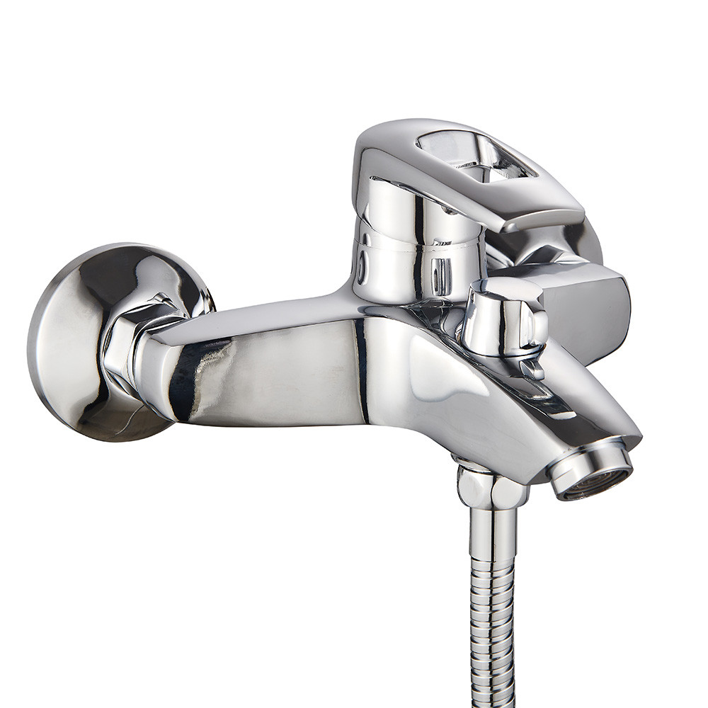 Змішувач для ванни WEZER VRL312-03, литий вилив, Ø 35, хром, фото 1