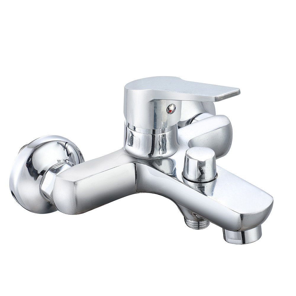 Змішувач для ванни WEZER VRL311-02, литий вилив, Ø 35, хром, фото 1