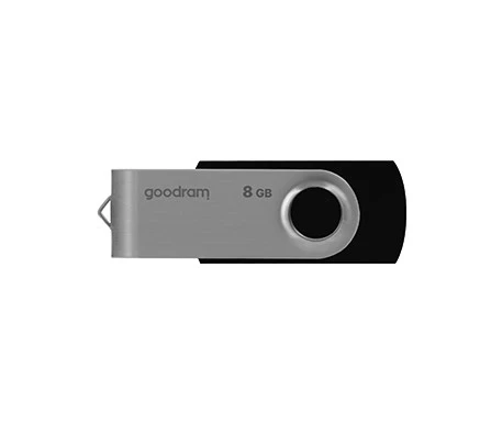 Флеш-накопичувач USB2.0 8GB Goodram UTS2 (Twister) Black (UTS2-0080K0R11)