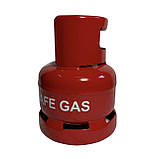 Балон газовий 5 л пропановий Польский SAFEGAS, фото 4