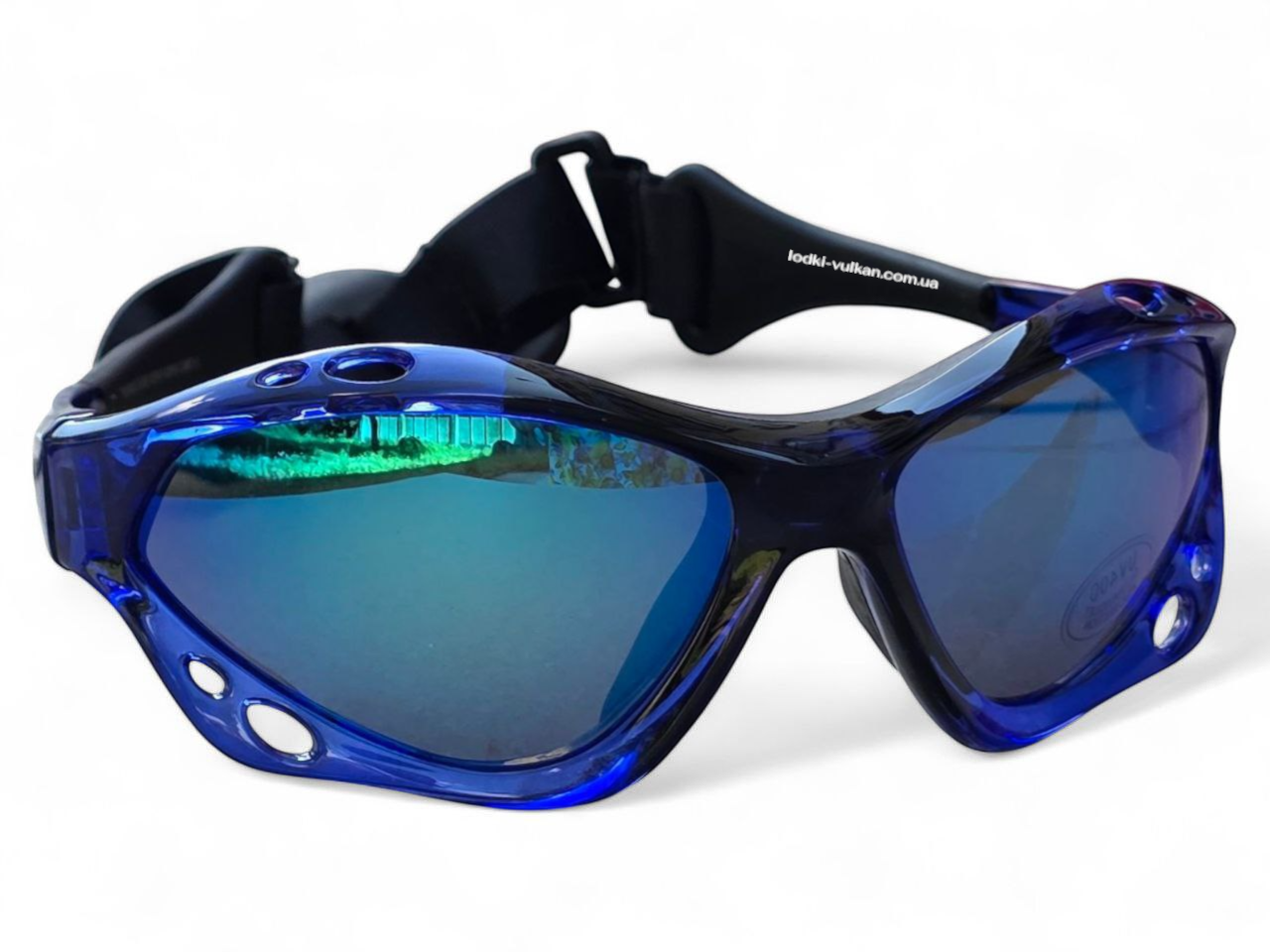 Окуляри для занять водним спортом Jobe Floatable Glasses Knox Blue, фото 1