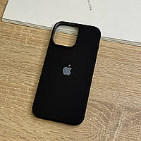 Чорний чохол для iPhone 16 Pro Max із м'якою підкладкою, захищений матовий