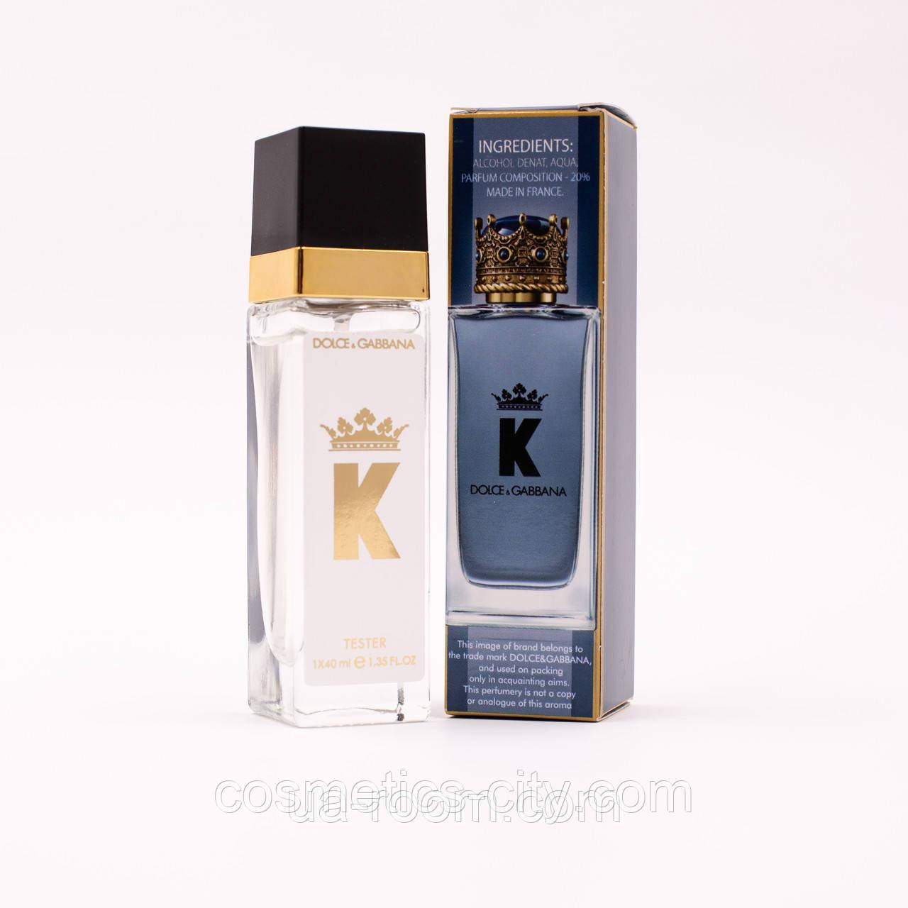 Тестер чоловічій Dolce&Gabbana K, 40мл., фото 1
