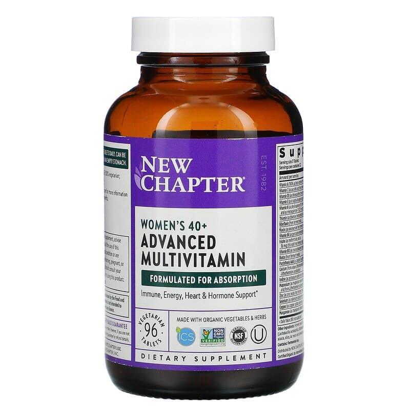 Мультивітаміни для жінок II 40+, Woman II Multivitamin, New Chapter, 96 таблеток, фото 1