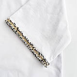 Футболка для дівчинки для школи з декором Смайл Тайм Phantasy, SmileTime, фото 5