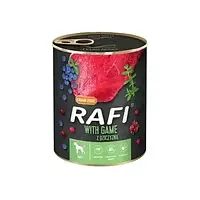 Беззернові консерви для собак Dolina Noteci Rafi with Game з дичиною 400г