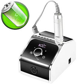 Акумуляторний фрезер BQ 758 для манікюру та педикюру (бездротовий), 35000 об./хв., 50 Вт. Білий