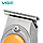 Тример VGR V‑263 ORANGE, 3 насадки, LED дисплей, акумуляторний, сталеві леза, фото 8