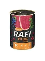 Беззернові консерви для собак Dolina Noteci Rafi with Duck з качкою 400г