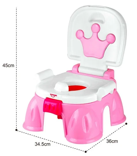 Музичний горщик-стільчик Huanger HE0809, знімна накладка, кришка, до 45 кг