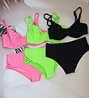 Жіночий роздільний купальник на кісточці, 80D-95E розмір, асортимент кольорів, фото 10