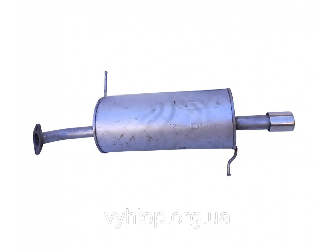 Глушитель задний Мазда 2 (Mazda 2) 1.3, 1.5 07-15 (12.09) Polmostrow