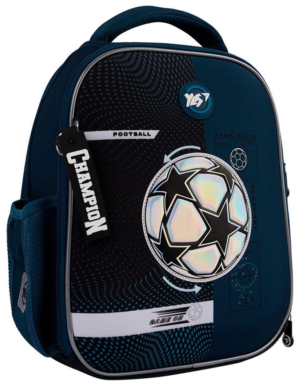 Рюкзак YES H-100 шкільний каркасний Football Game 559857