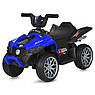 Дитячий електроквадроцикл на акумуляторі Bambi M 6181 для дітей 2-5 років Синій, фото 2