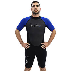 Гідрокостюм Marlin BALI SHORTY MAN 2 мм blue/black