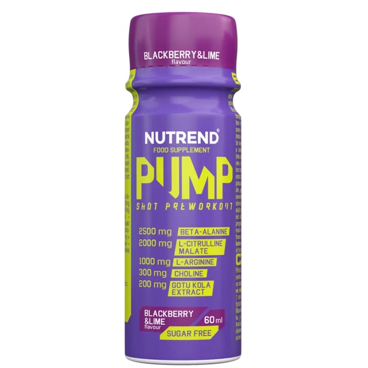 Напій енергетичний Nutrend PUMP SHOT 60ml, фото 1