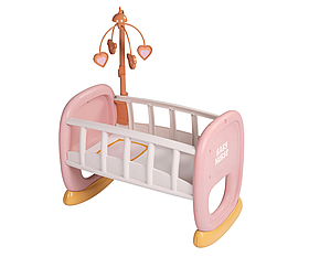 Ліжечко колиска Smoby Baby Nurse Терракотова пудра