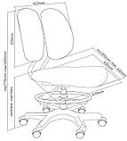 Дитяче крісло FunDesk SST6 Blue, фото 4