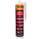 Герметик LACRYSIL вогнестійкий чорний 550г КАМІНІ І ПЕЧІ 0.55 кг,, фото 3