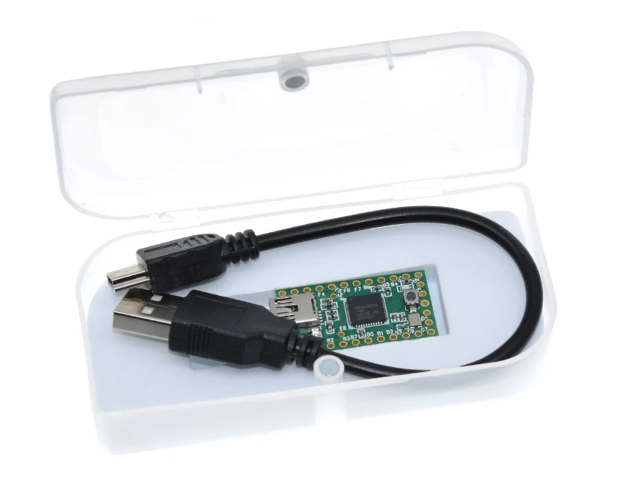 Teensy 2.0 USB AVR AVR розробницька плата ATMEGA32U4, 32 Кбайт FLASH, 2560 байт RAM, клавіатура миша ISP USB