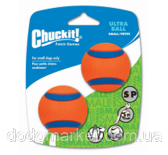 Іграшка-м'ячик для маленьких собак 2 шт. Chuckit (розмір S), фото 1