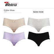 Бавовняні жіночі труси з мереживом ззаду Indena L, фото 9