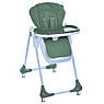 Стільчик дитячий для годування з регульованою спинкою Bambi M 3233L Jade Green Зелений, фото 9