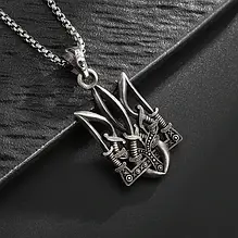 Кулони чоловічі зі сталі