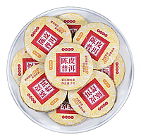 Чай Шу Пуер з цедрою мандарину Чаєман, пресований, 1 шт, 7 г