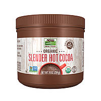 NOW Foods, Real Food, органическое горячее какао, 284 г