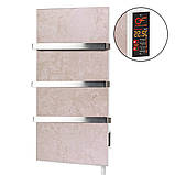 Рушникосушка керамічна 600TBg (3R) з трьома ручками, бежева, фото 2