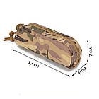 Чохол-футляр для тактичних окулярів Мультикам. Чохол жорсткий для окулярів із карабіном і Molle, фото 6