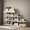 Полиця для Взуття 4 Вертикальні смужки Довга Storage Shoe Rack, фото 2