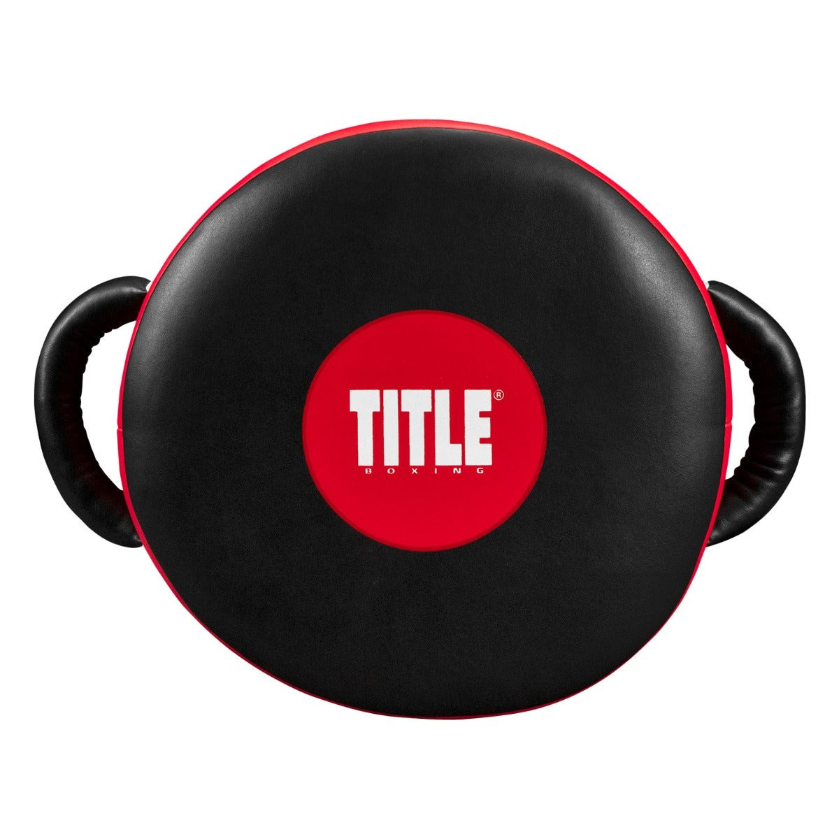 Маківара кругла TITLE Boxing Wrap-Around Stationary Punch Shield Black/Red, фото 1