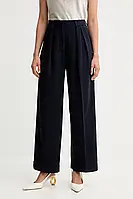 Urbanshop com ua Бавовняні штани Forte Forte колір синій прямі висока посадка 14036.my.pants РОЗМІРИ ЗАПИТУЙТЕ