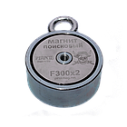 🔍 Комплект: Пошуковий магніт ПІРАТ F300*2 + трос 20 м, фото 4