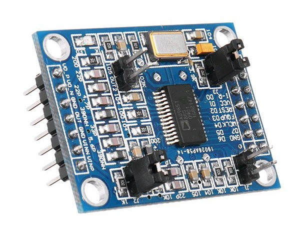 Модуль генератора сигналів AD9850 DDS — до 40 МГц, синус/меандр, Arduino, фото 1