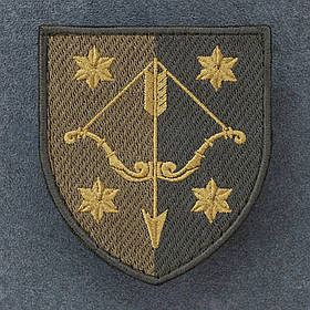 Шеврон 10 АК ЗСУ 10 Армійськи Корпус Збройних Сил України полевой